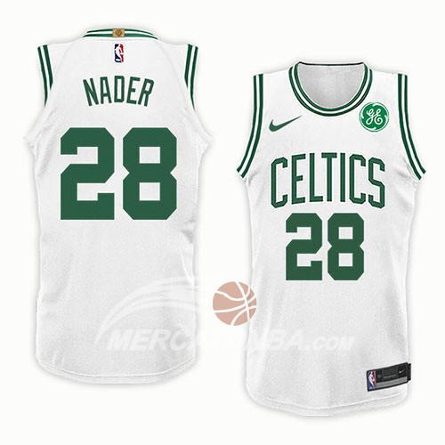 Maglia NBA Boston Celtics Abdel Nader Association 2018 Bianco